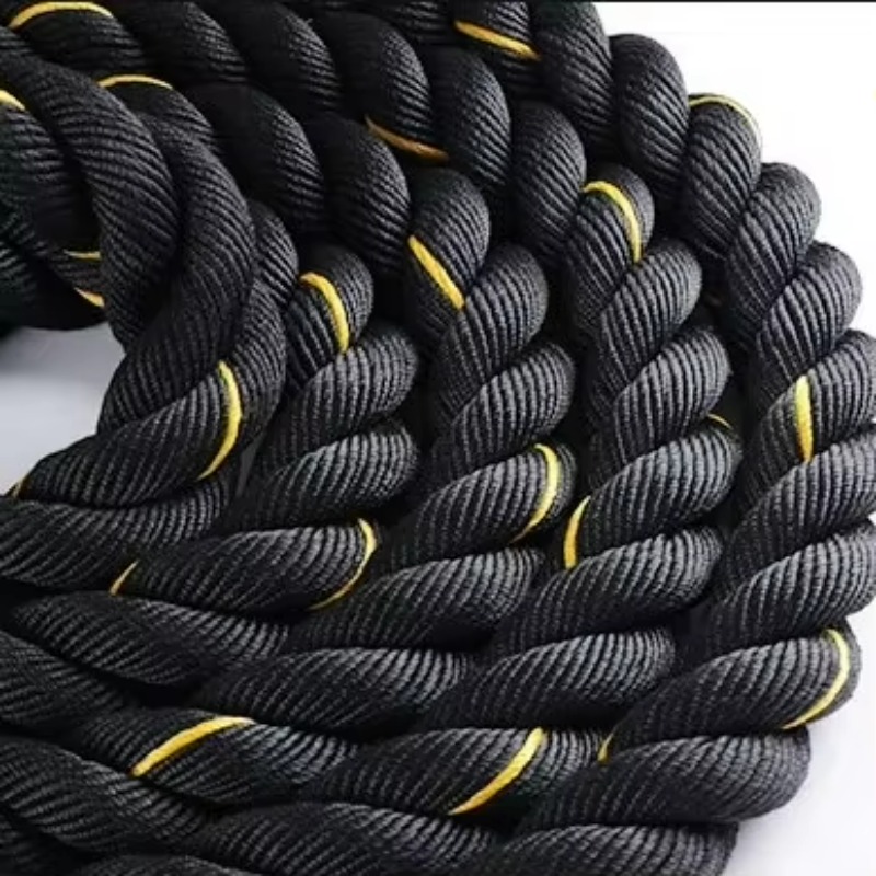 Jump Rope - เชือกออกกำลังกายแบบแบทเทิลโรป เชือกกระโดดน้ำหนักมาก สำหรับการฝึกซ้อมที่บ้านและในยิม