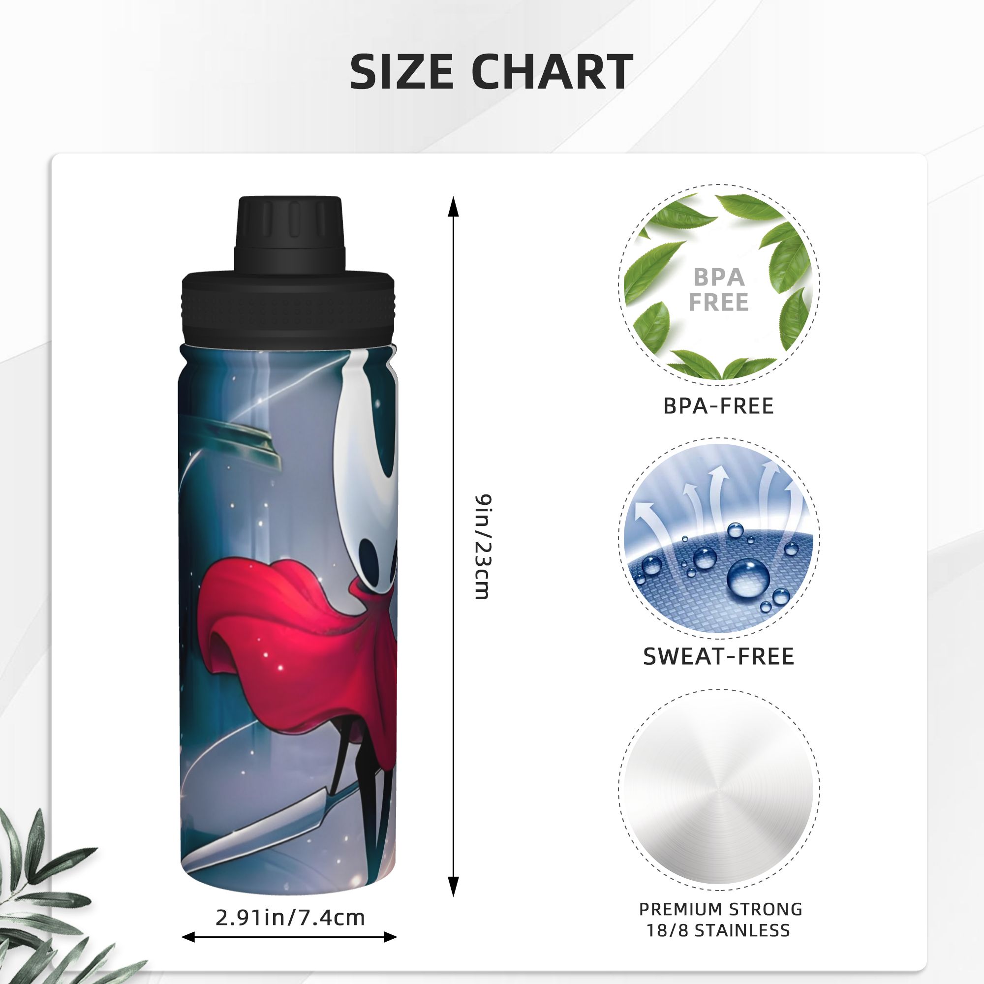 กระติกน้ำเก็บอุณหภูมิ 18 ออนซ์ - Sports Water Bottle Insulated บทวิจารณ์และราคา