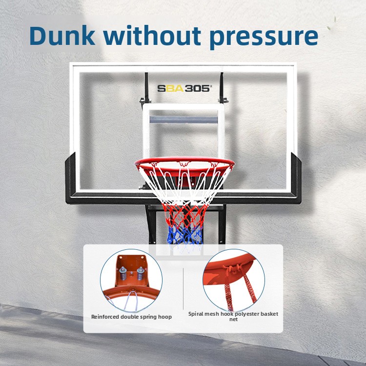 ห่วงบาสเกตบอลแบบติดผนัง ปรับคว - Basketball Hoop บทวิจารณ์และราคา