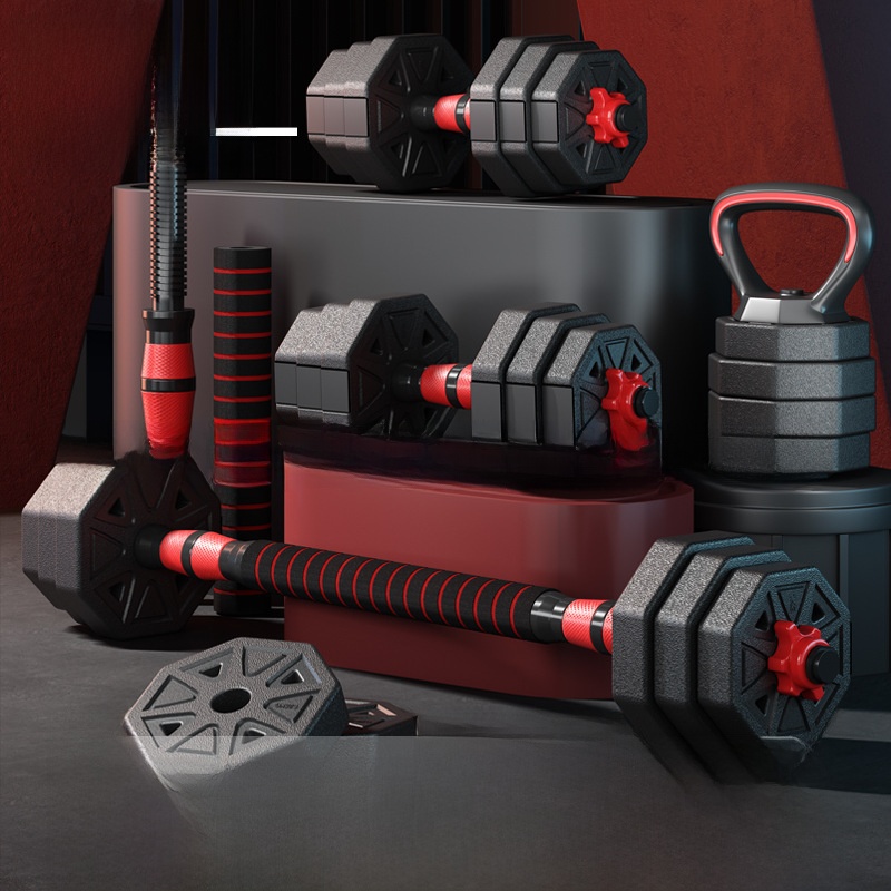 ชุดดัมเบลทรงแปดเหลี่ยมปรับน้ำห - Dumbbell Set บทวิจารณ์และราคา