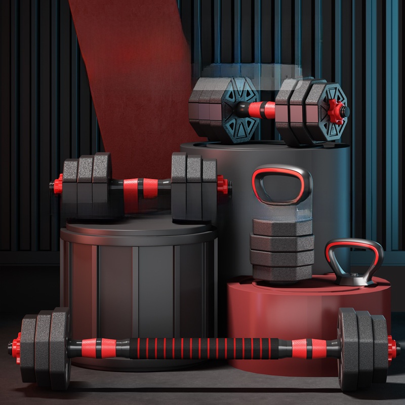 ชุดดัมเบลทรงแปดเหลี่ยมปรับน้ำห - Dumbbell Set บทวิจารณ์และราคา