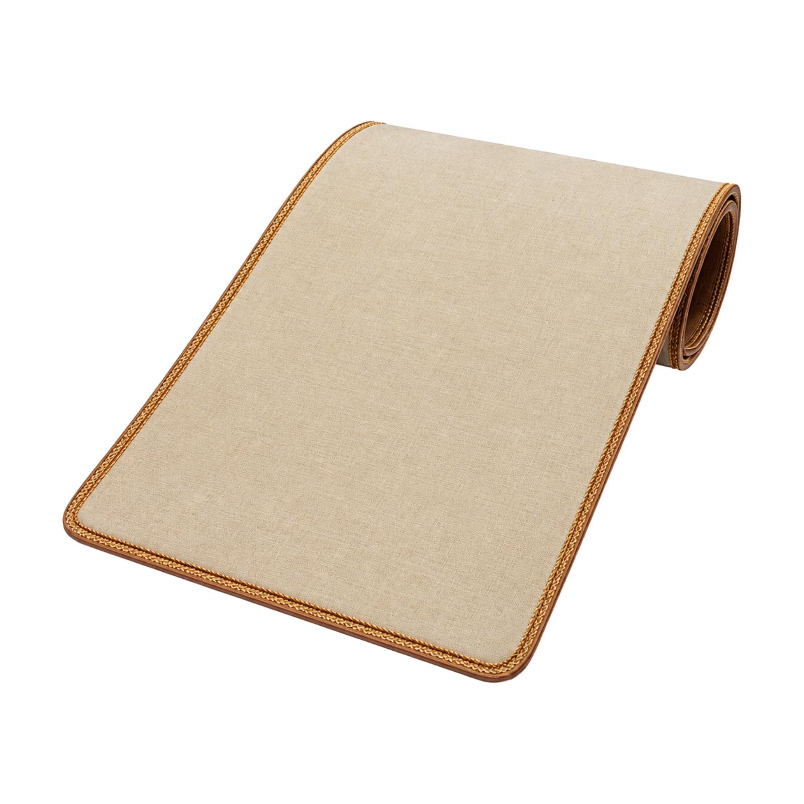 เสื่อรองพื้นผ้าลินินสำหรับโยคะ - Yoga Mat บทวิจารณ์และราคา